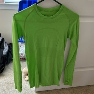 Green Lululemon Long Sleeve